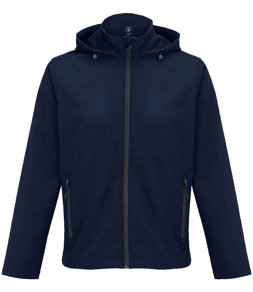 SOLS SOL04447 Race Hooded Softshell Jkt - COOZO