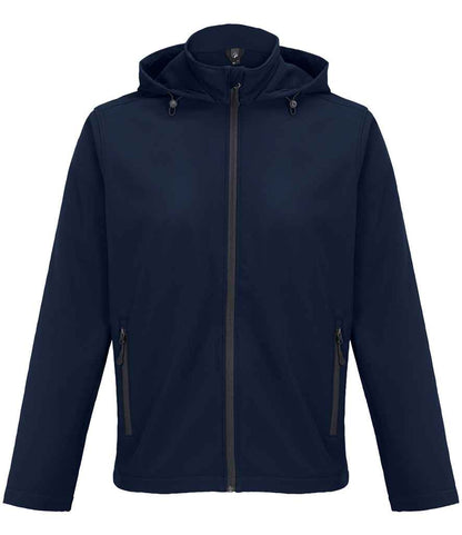SOLS SOL04447 Race Hooded Softshell Jkt - COOZO
