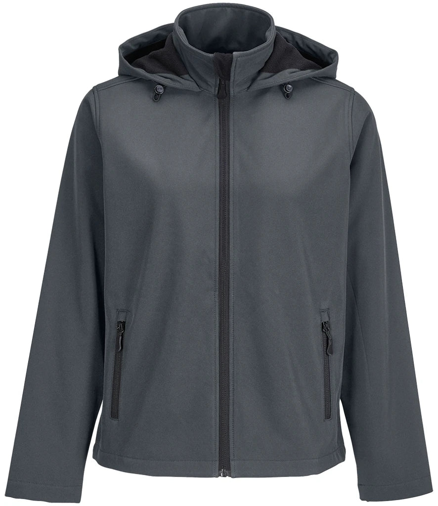 SOLS SOL04448 Ladies Race Hooded Softshell Jacket