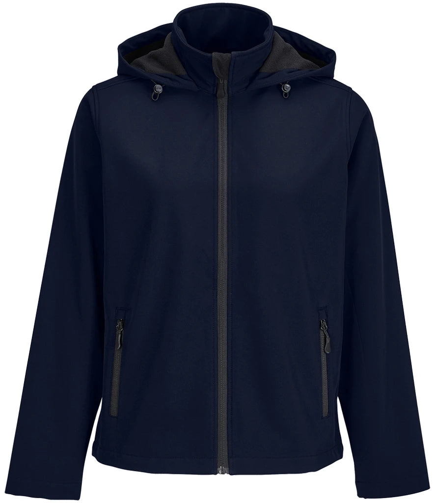SOLS SOL04448 Ladies Race Hooded Softshell Jacket