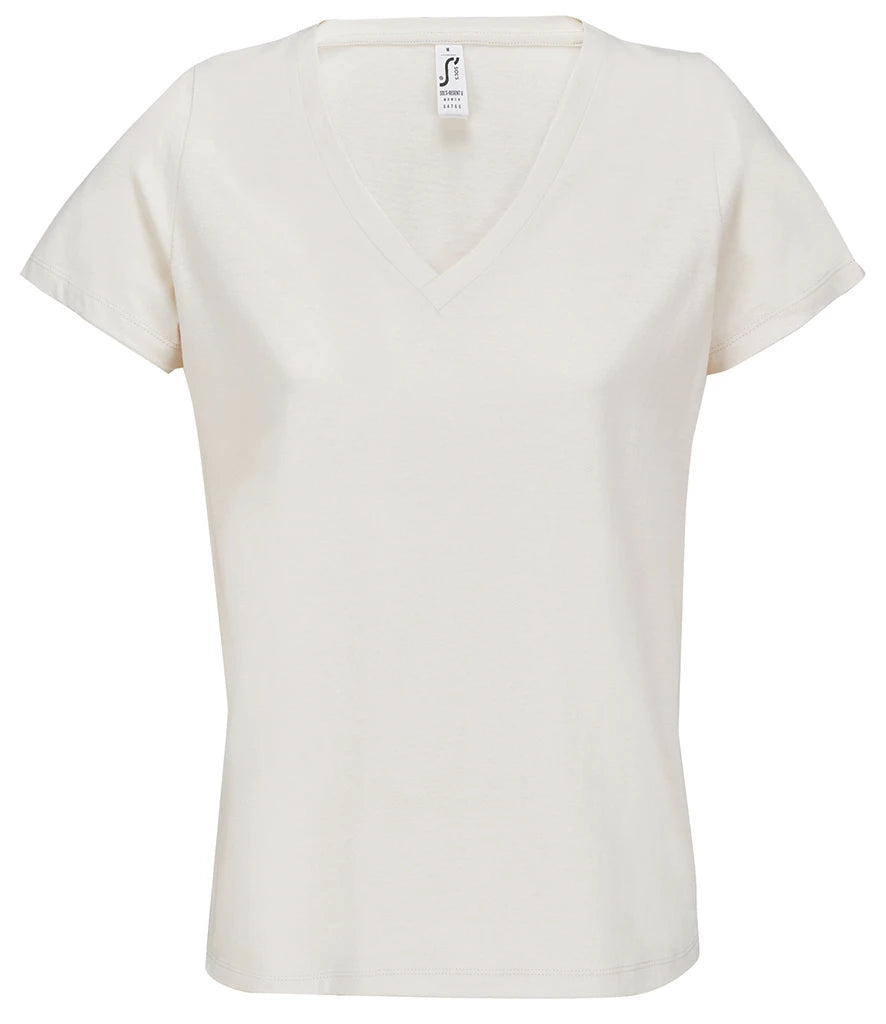 SOLS SOL04766 Ladies Regent V Neck T-Shirt - COOZO