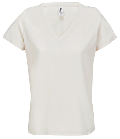 SOLS SOL04766 Ladies Regent V Neck T-Shirt - COOZO