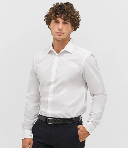 COOZO-SOL'S Bailey Long Sleeve Poplin Shirt