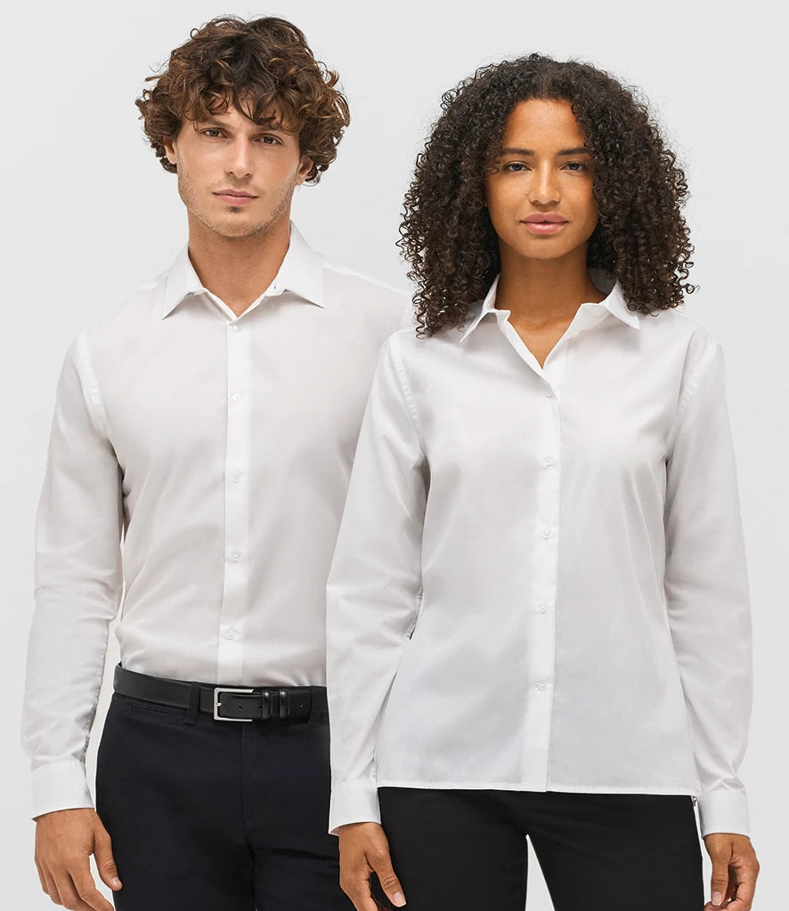 COOZO-SOL'S Bailey Long Sleeve Poplin Shirt