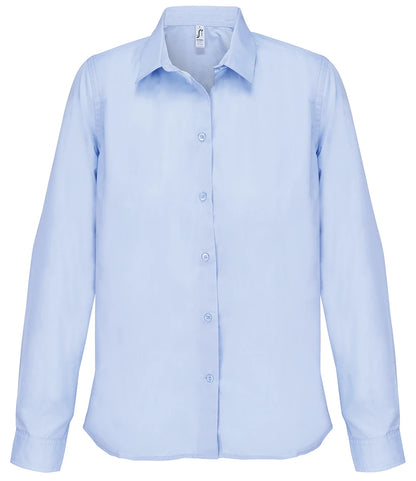 SOLS SOL04771 Ladies Bailey Long Sleeve Poplin Shirt - COOZO