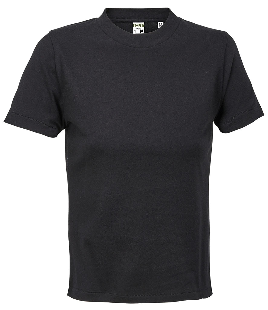 SOLS SOL04811 Sols Ladies Lilia Low Crop T-Shirt - COOZO