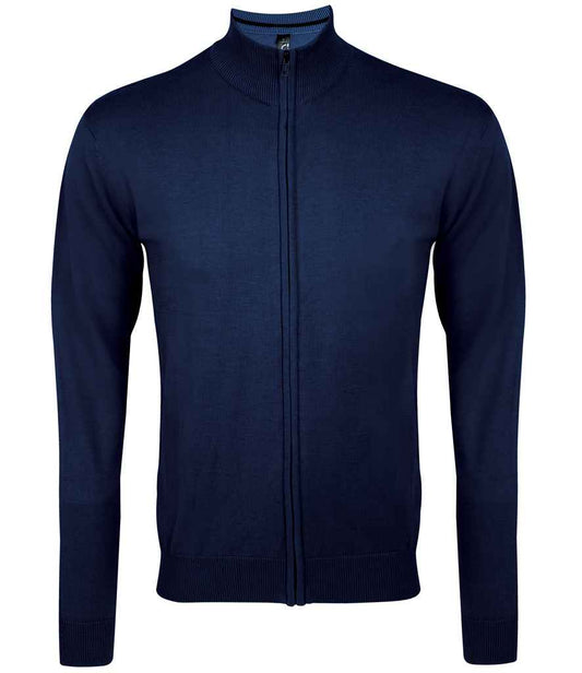 SOL'S SOL10548 Gordon Full Zip Cotton Acrylic Cardigan - COOZO