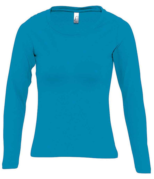 SOL'S Ladies Majestic Long Sleeve T-Shirt - COOZO