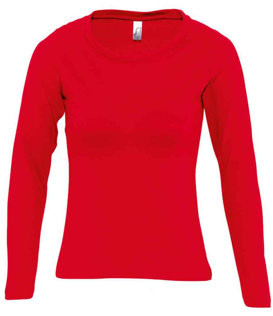 SOL'S Ladies Majestic Long Sleeve T-Shirt - COOZO