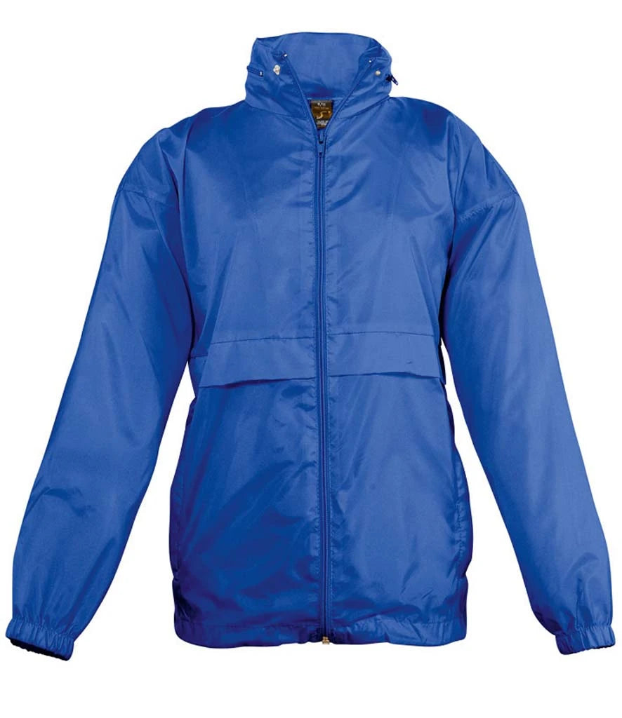 SOLS SOL32300 Kids Surf Windbreaker Jacket