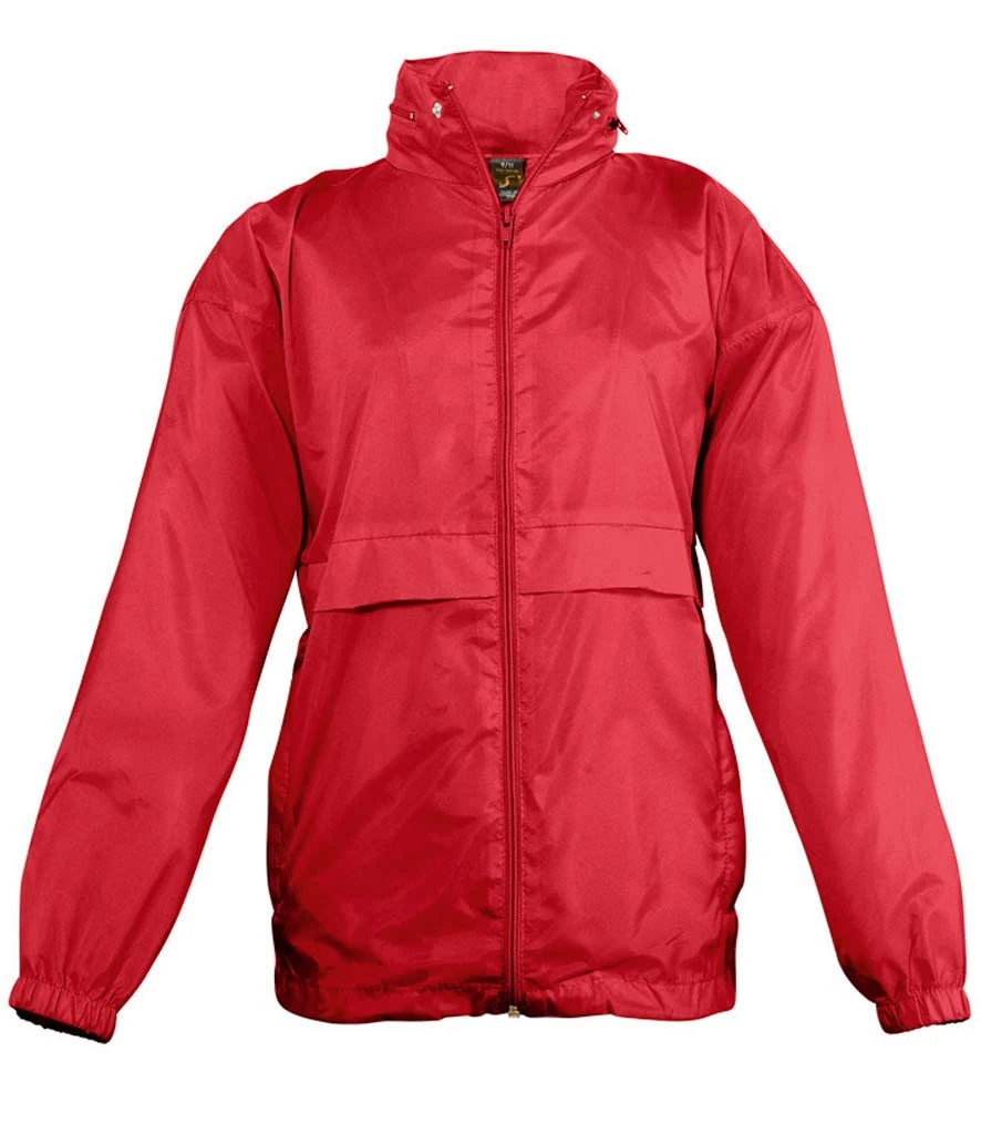 SOLS SOL32300 Kids Surf Windbreaker Jacket