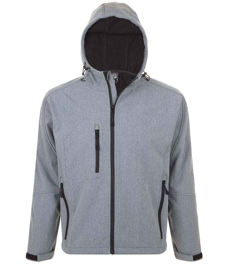 SOL'S Replay Hooded Soft Shell Jacket - COOZO