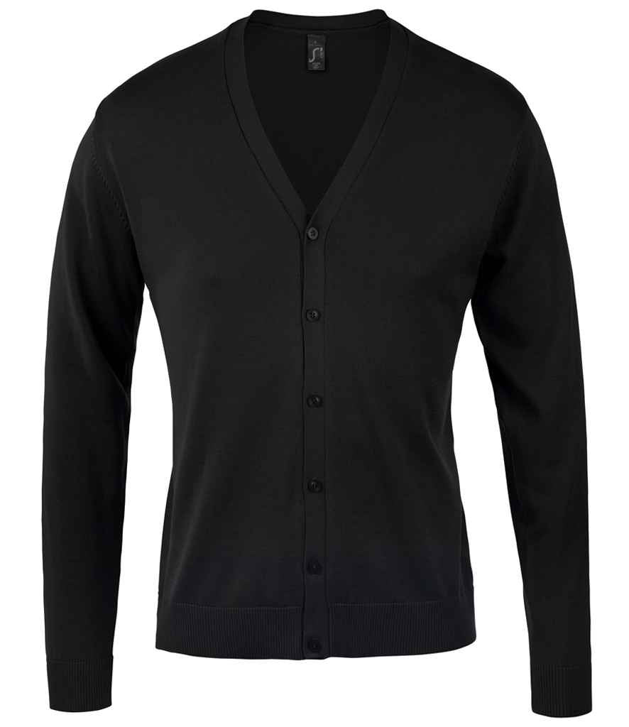 SOL'S SOL90011 Golden Cotton Acrylic V Neck Cardigan - COOZO