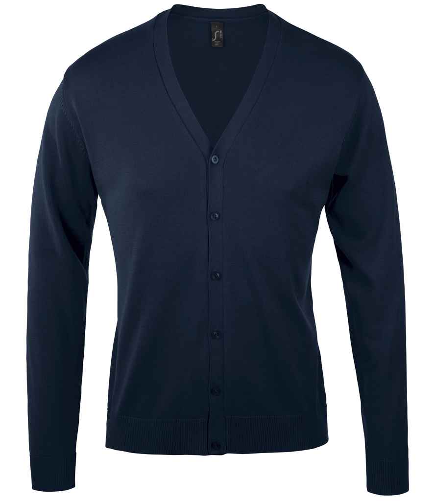 SOL'S SOL90011 Golden Cotton Acrylic V Neck Cardigan - COOZO
