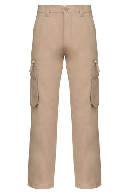 Kariban SP105 Multi pocket trousers 100% Cotton enzyme wash - COOZO