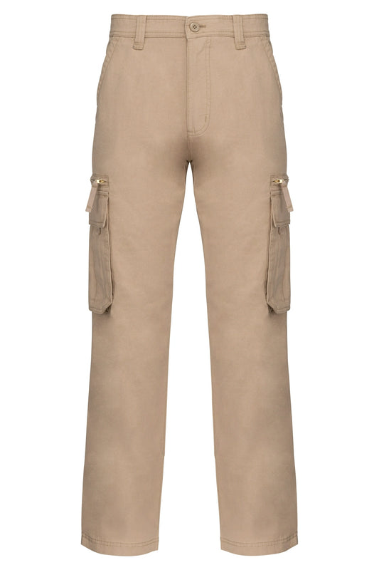 Kariban SP105 Multi pocket trousers 100% Cotton enzyme wash - COOZO