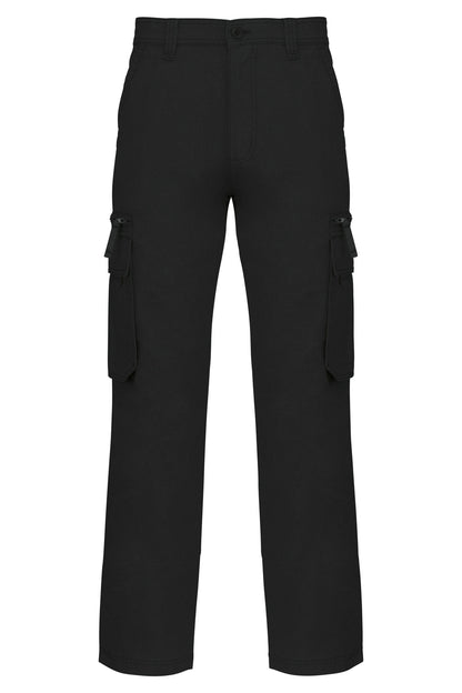 Kariban SP105 Multi pocket trousers 100% Cotton enzyme wash - COOZO