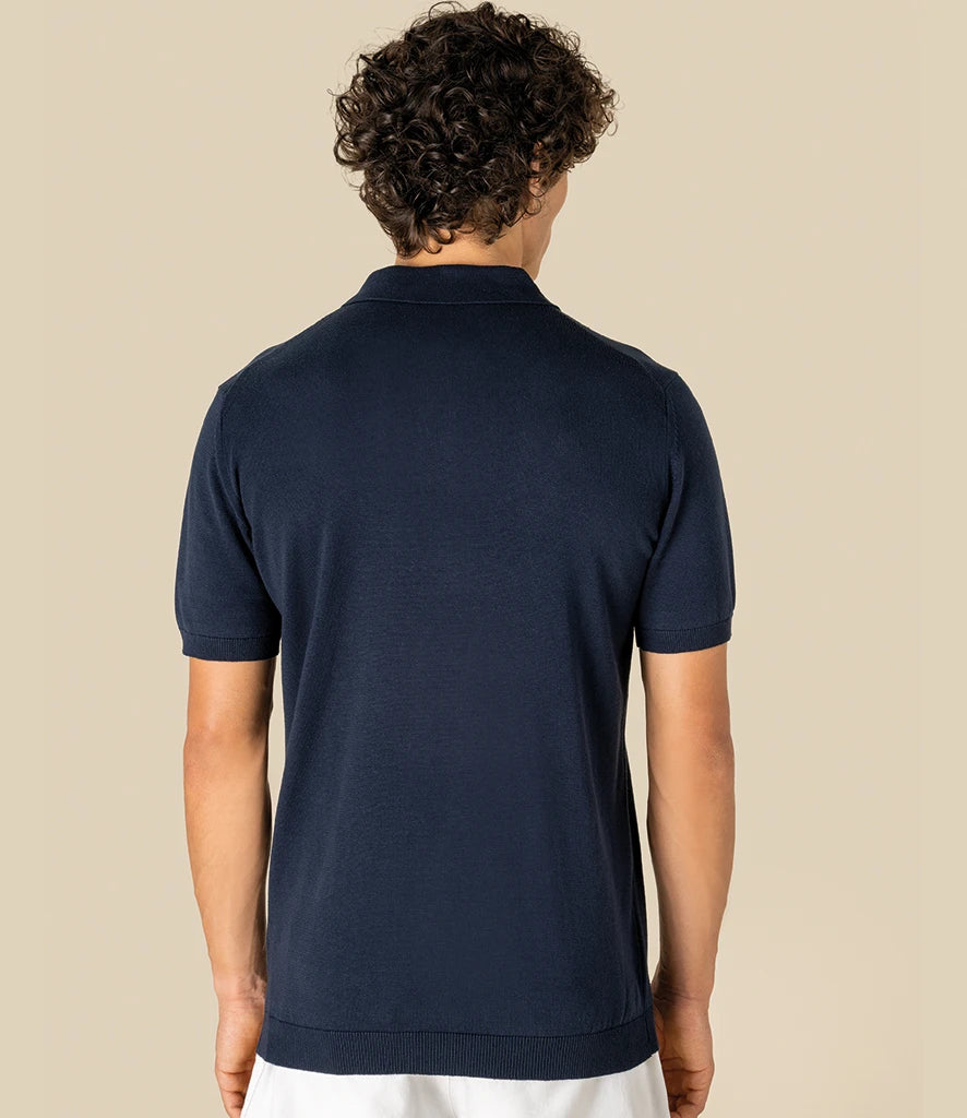 COOZO-Spasso Knitted Polo Shirt
