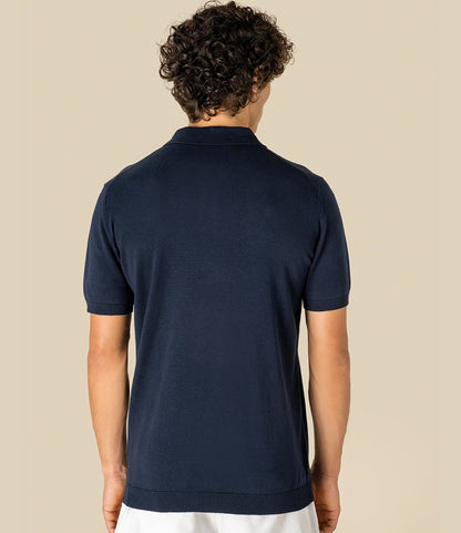 COOZO-Spasso Knitted Polo Shirt
