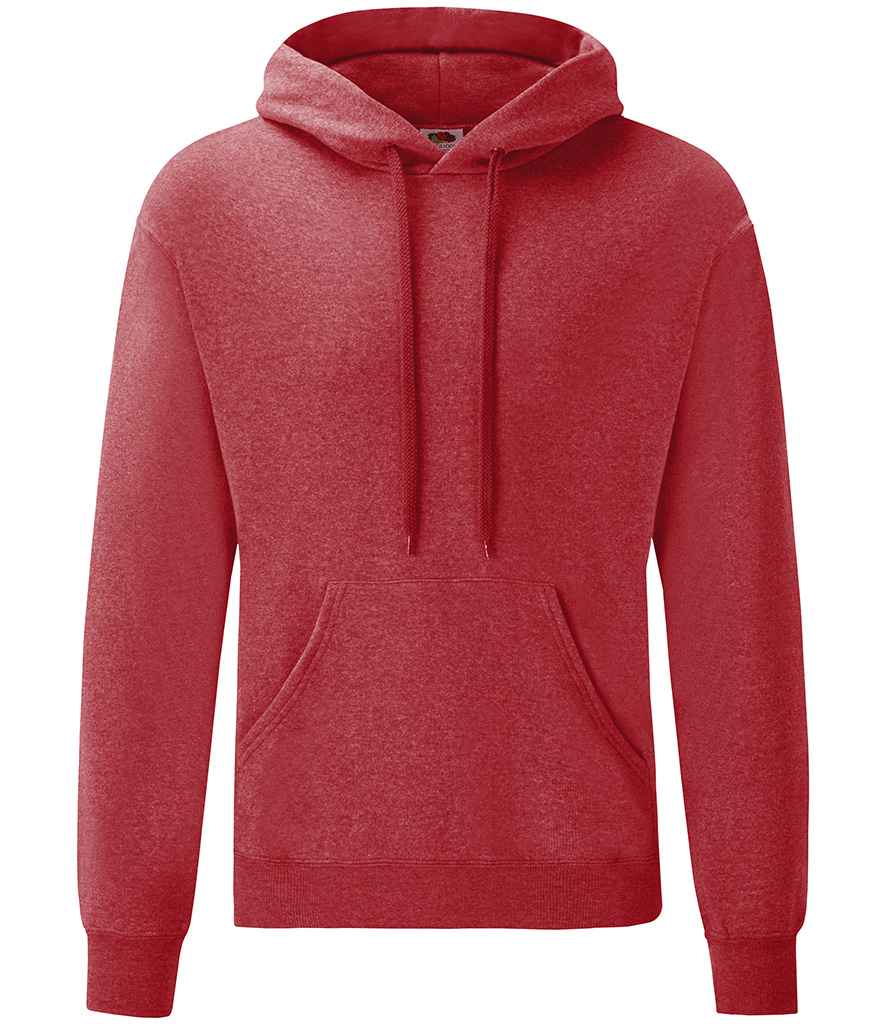 Fruit Of The Loom 62208 Mens Classic Pocket Pullover Hooded Sweatshirt Other Color - COOZO