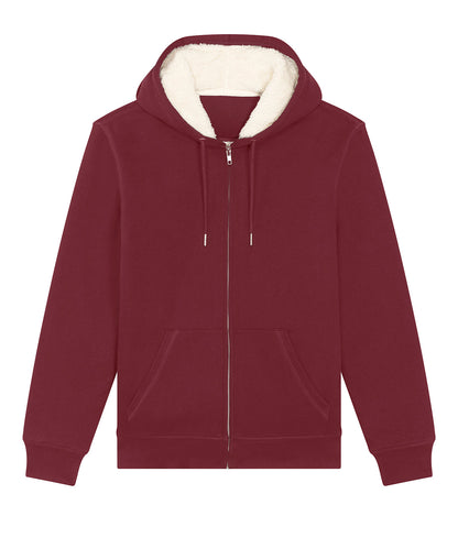 Stanley/Stella SX222 Unisex Hygger sherpa zip-through sweatshirt
