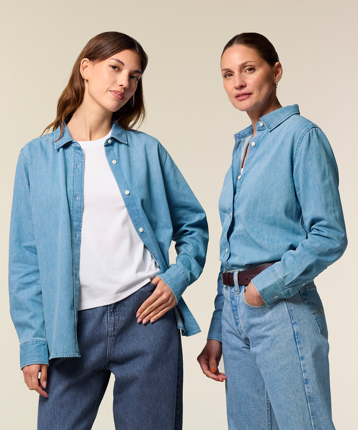 COOZO-Stella denim shirt (STWW970)