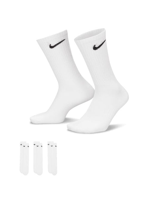 Nike SX7676 Everyday Lightweight Crew Socks (3 Pairs) - COOZO