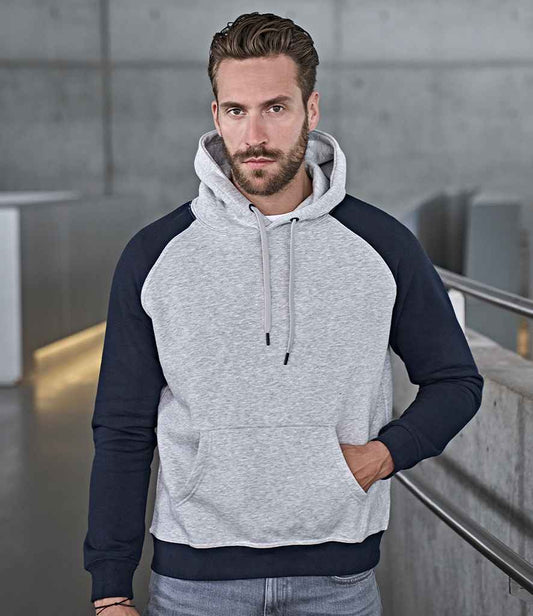 Men's Two-Tone Hooded Sweatshirt - COOZO