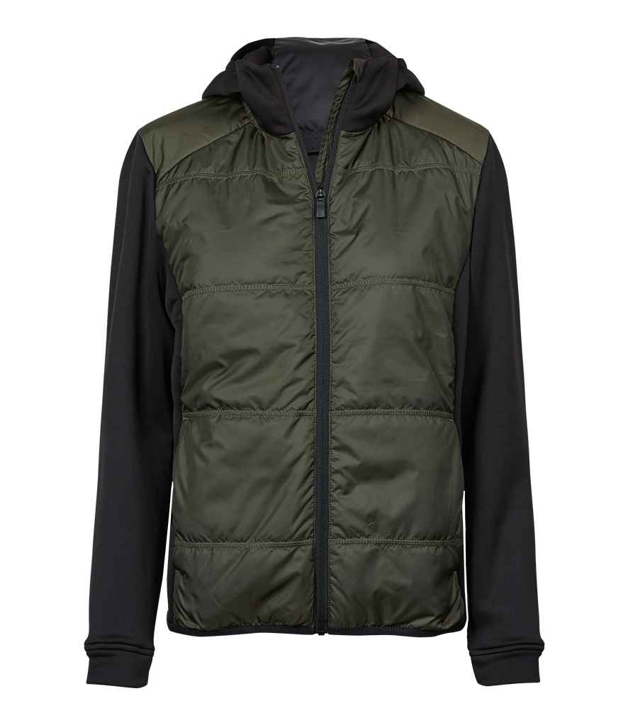 Tee Jays Ladies Hybrid-Stretch Hooded Jacket - COOZO