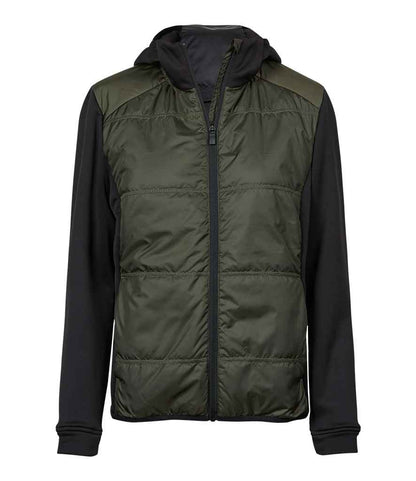 Tee Jays Ladies Hybrid-Stretch Hooded Jacket - COOZO