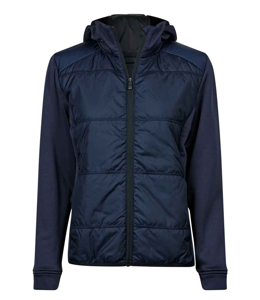 Tee Jays Ladies Hybrid-Stretch Hooded Jacket - COOZO
