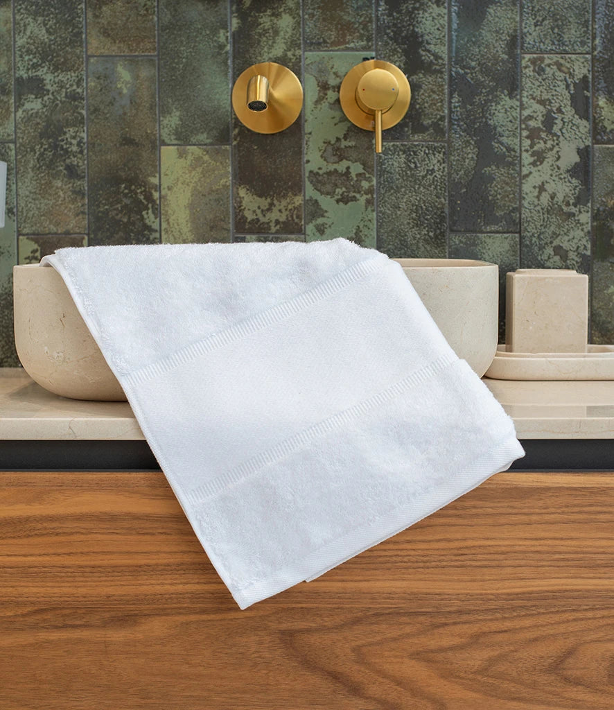 COOZO-TC503 Towel City Organic Printable Border Hand Towel