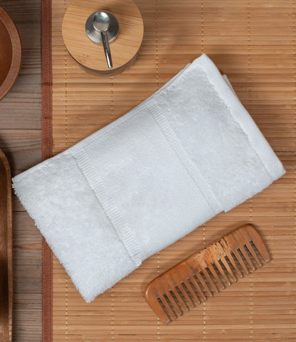 Towel City TC503 Organic Printable Border Hand Towel
