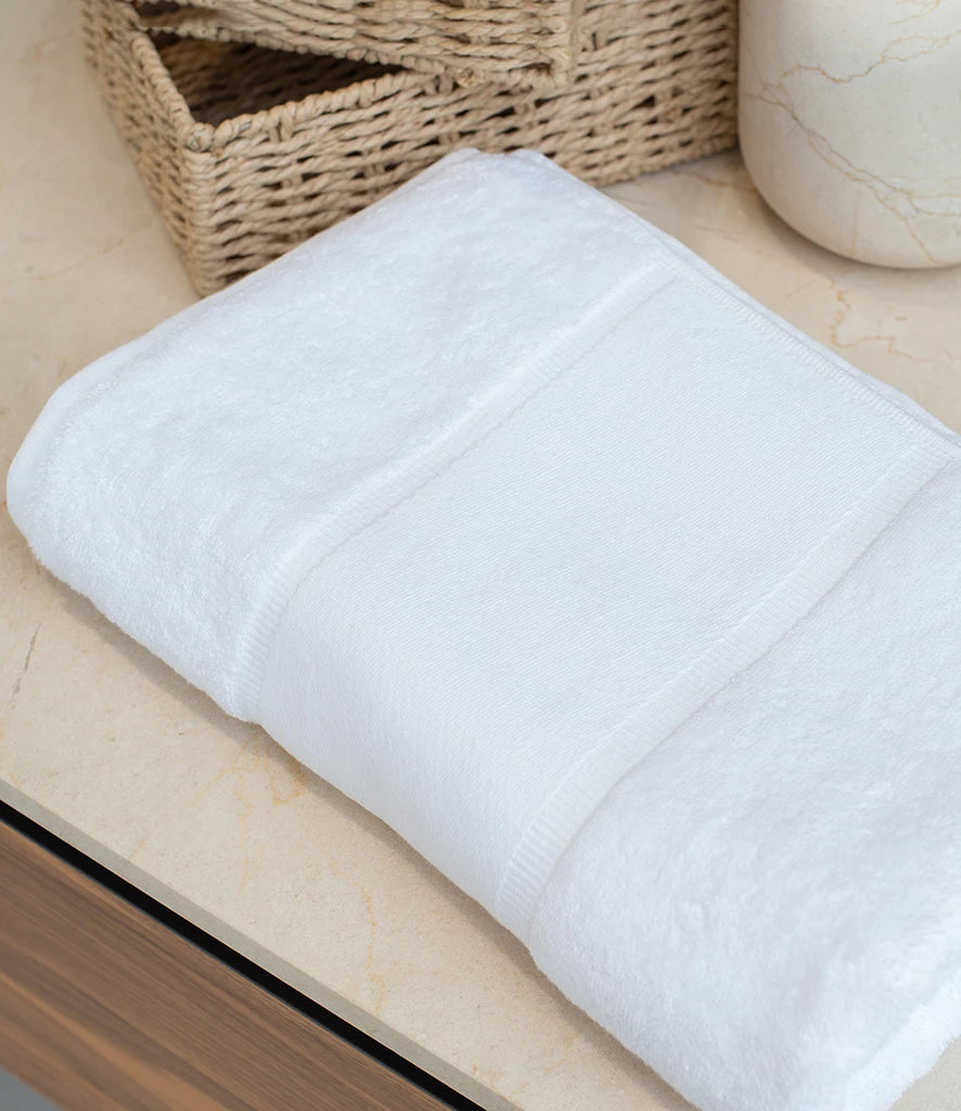 COOZO-TC504 Towel City Organic Printable Border Bath Towel