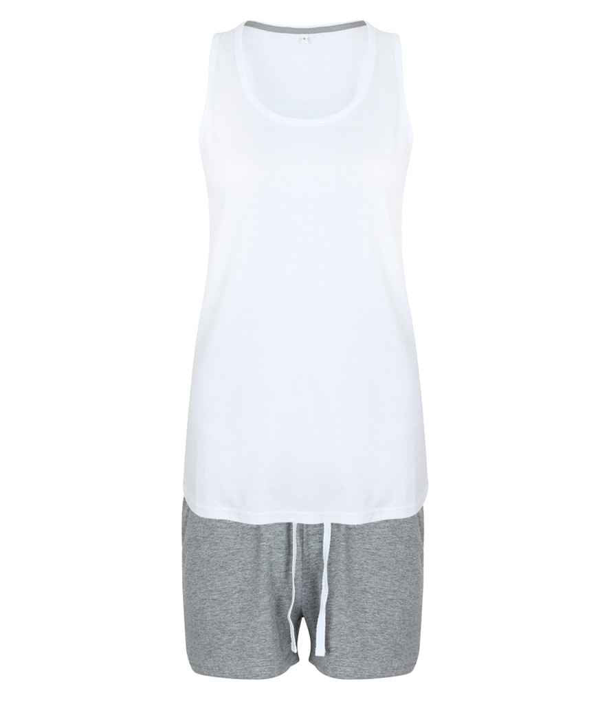 Towel City TC052 Towel City Short PJ's in a Bag - COOZO