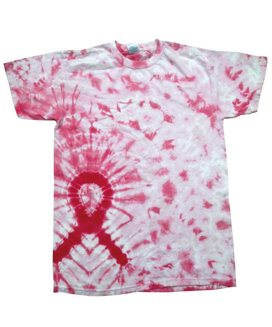 Colortone TD07B Kids pink ribbon T-Shirt - COOZO