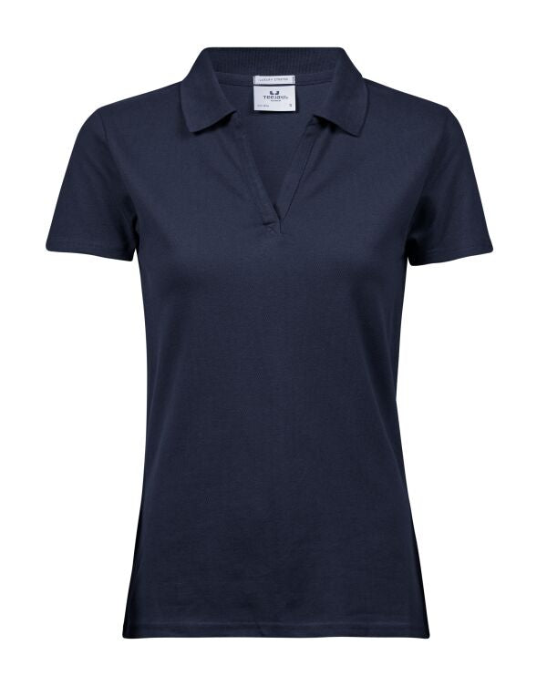 Tee Jays TJ1409 Women's Luxury Stretch V-Neck Polo