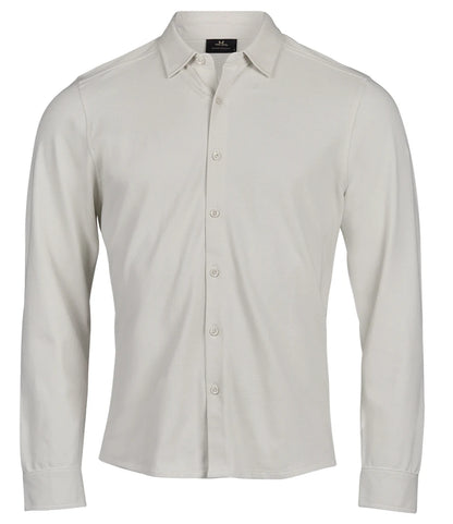 Tee Jays TJ1416 Luxury Organic Stretch Long Sleeve Shirt - COOZO