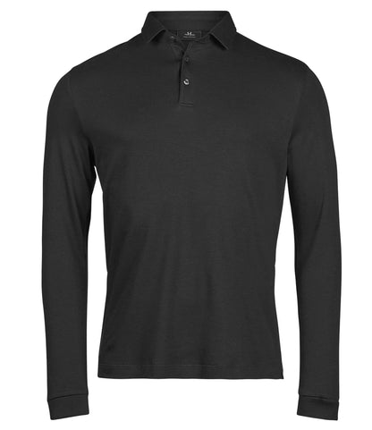 Tee Jays TJ1442 Pima Cotton Long Sleeve Polo Shirt