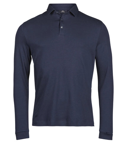 Tee Jays TJ1442 Pima Cotton Long Sleeve Polo Shirt