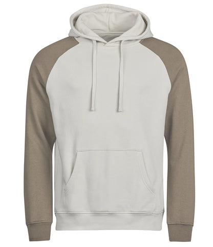 Tee Jays TJ5156 Unlabeled Two-Tone Hooded Sweatshirt