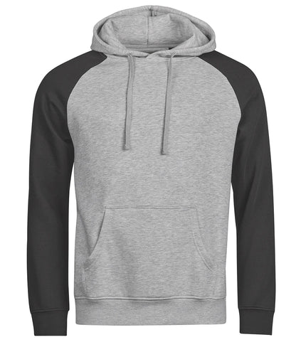 Tee Jays TJ5156 Unlabeled Two-Tone Hooded Sweatshirt