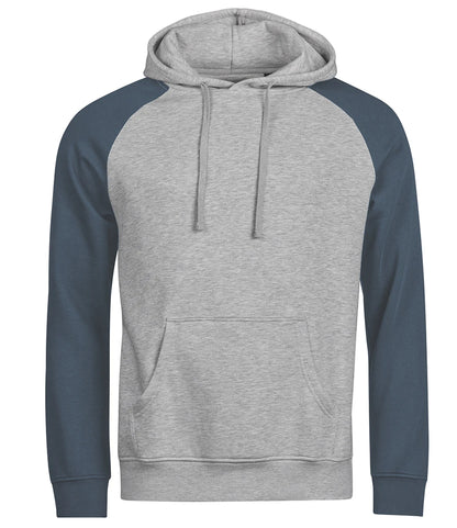 Tee Jays TJ5156 Unlabeled Two-Tone Hooded Sweatshirt