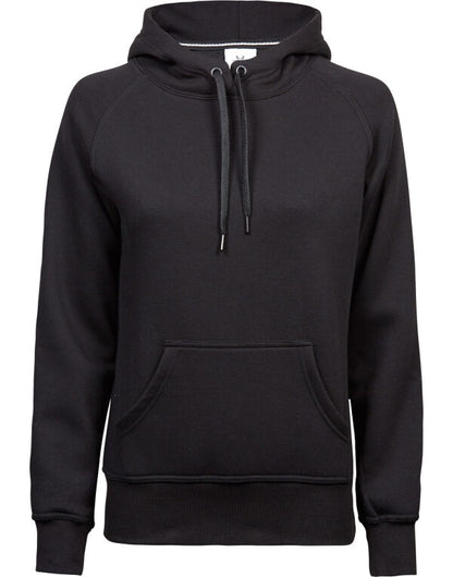 Tee Jays Ladies Raglan Hooded Sweatshirt - COOZO