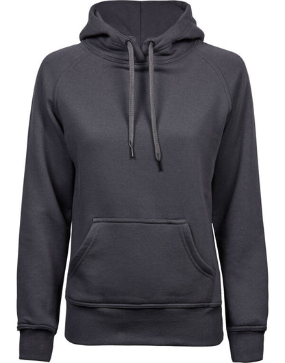 Tee Jays Ladies Raglan Hooded Sweatshirt - COOZO