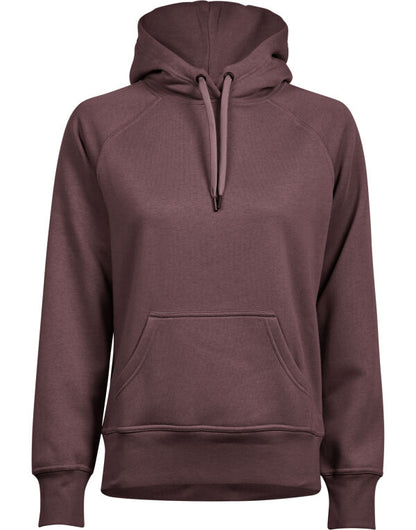 Tee Jays Ladies Raglan Hooded Sweatshirt - COOZO