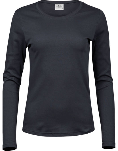 Tee Jays Lady Long Sleeve Interlock Tee - COOZO