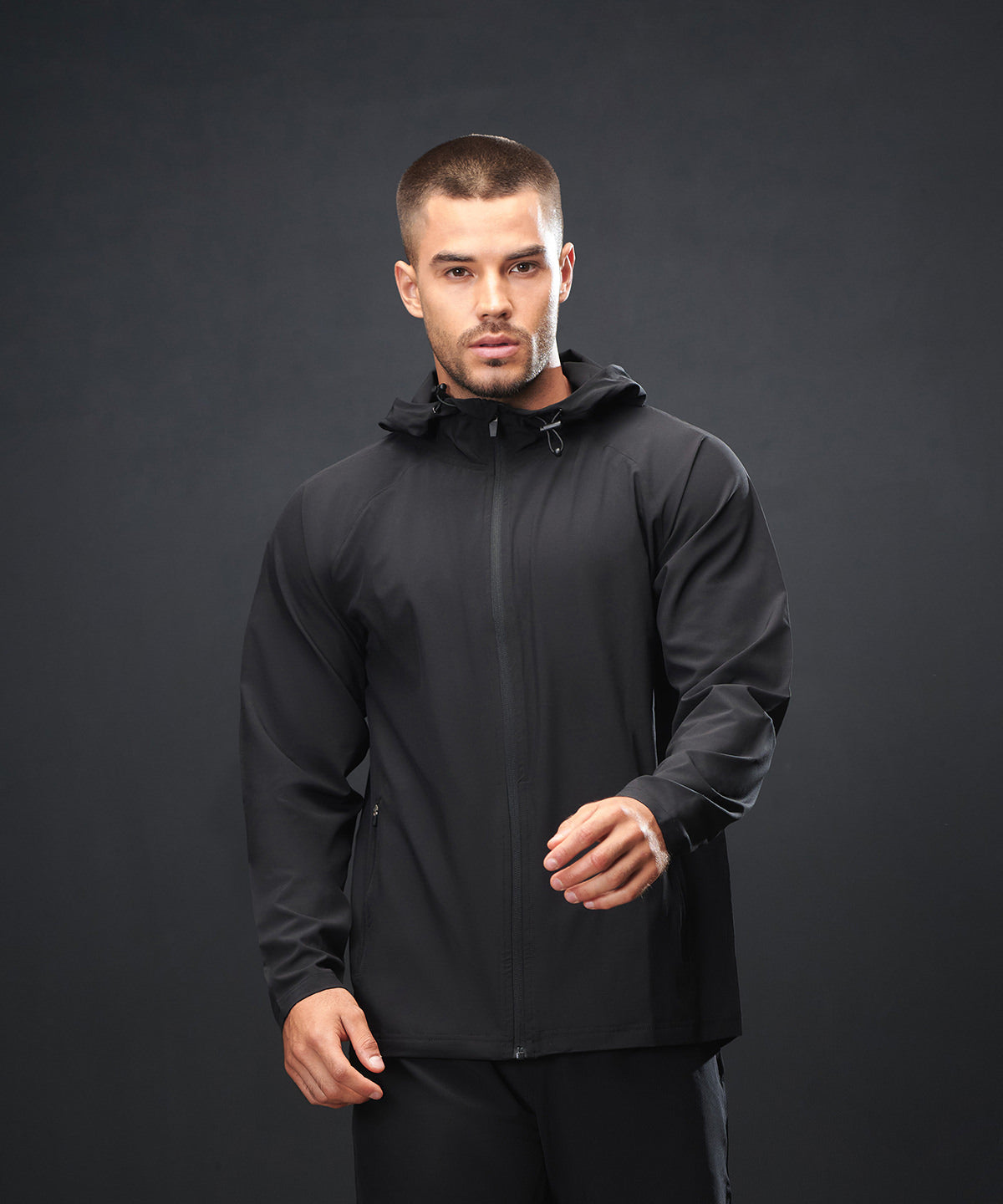 COOZO-Tombo Unisex Technical Zip Through Hoodie