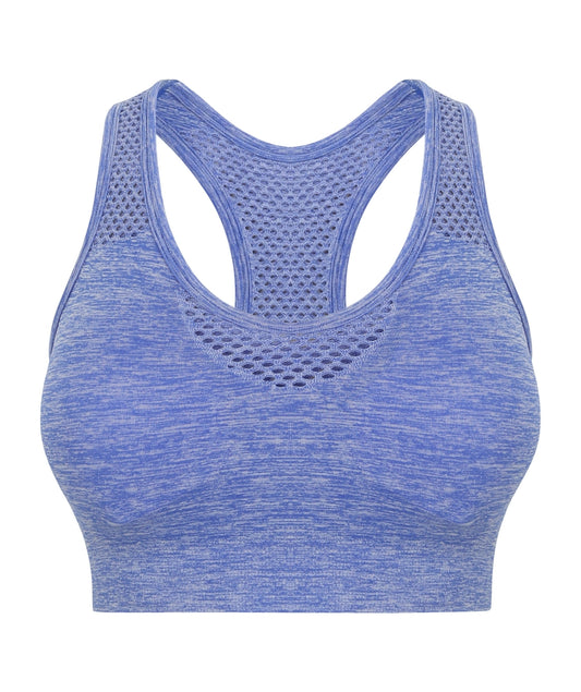 Tombo TL696 Ladies Seamless Crop Top/Sports Bra - COOZO