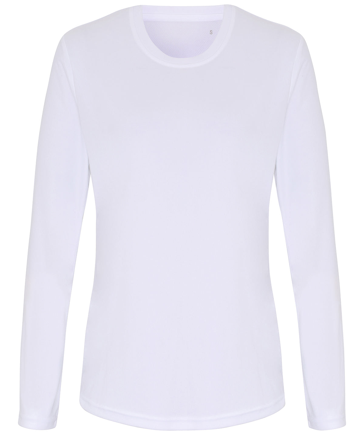 TriDri? TR060 Crew neck Women's Long Sleeve Performance Wicking fabric T-Shirt 100% Polyester - COOZO
